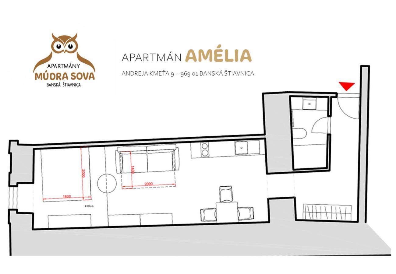 Apartmany Mudra Sova Banská Štiavnica 외부 사진